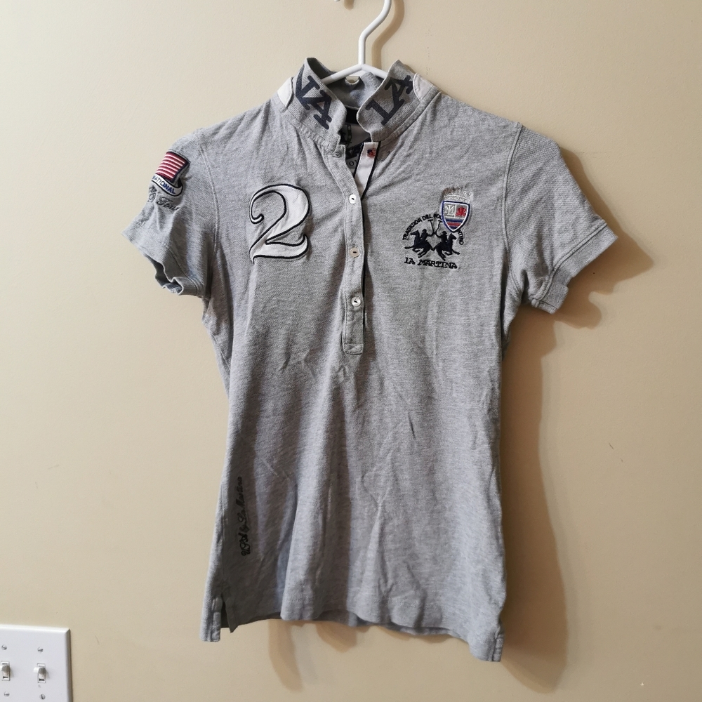 La Martina 2, USA Elegant Ladies Polo Shirt